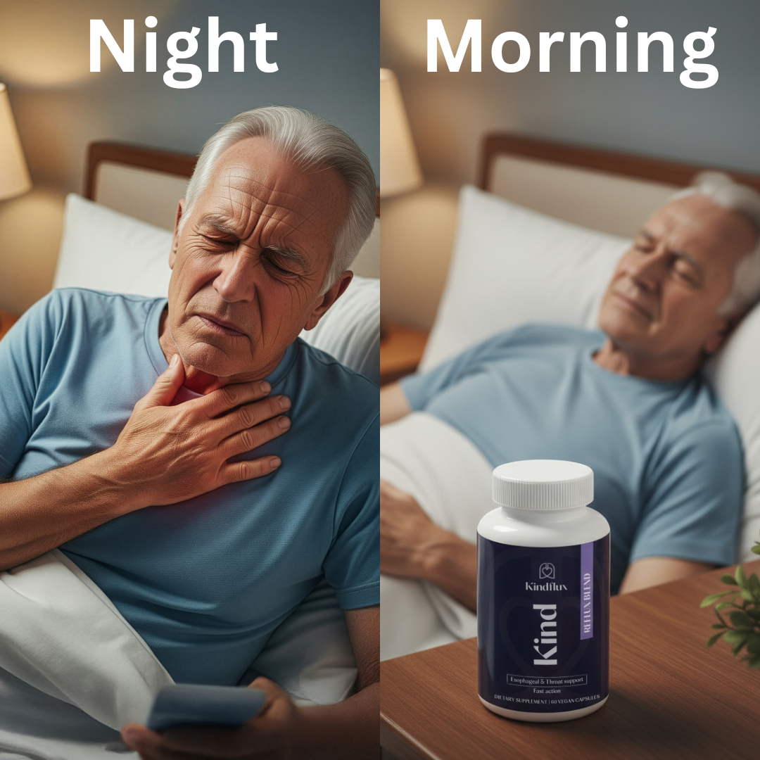 Throat kind-Natural reflux support